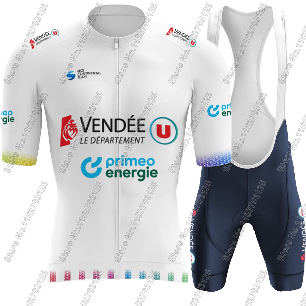 Summer De Clothing - France Team 2025 Cycling Jersey Set