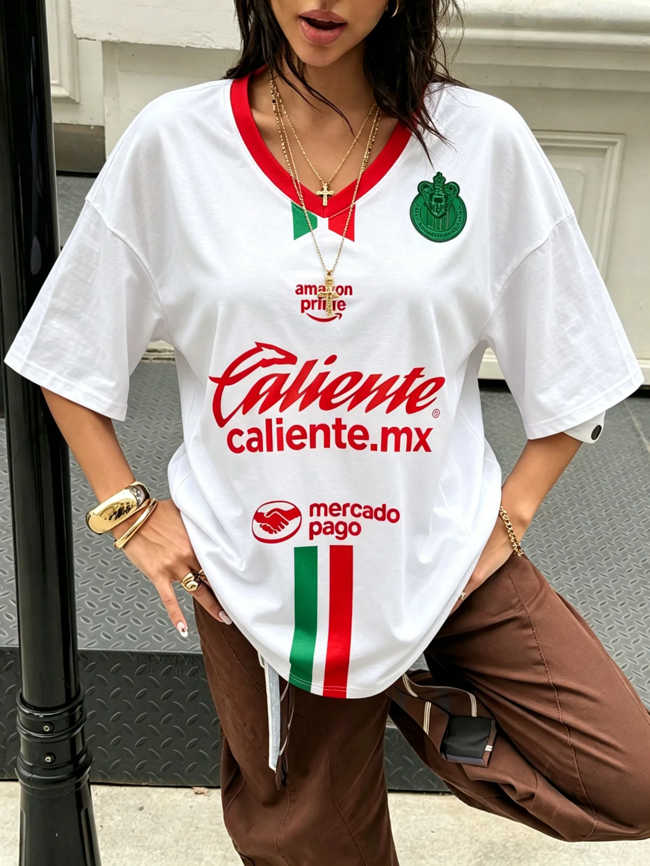 Summer De Clothing - Chivas De Guadalajara Football Jersey Men's