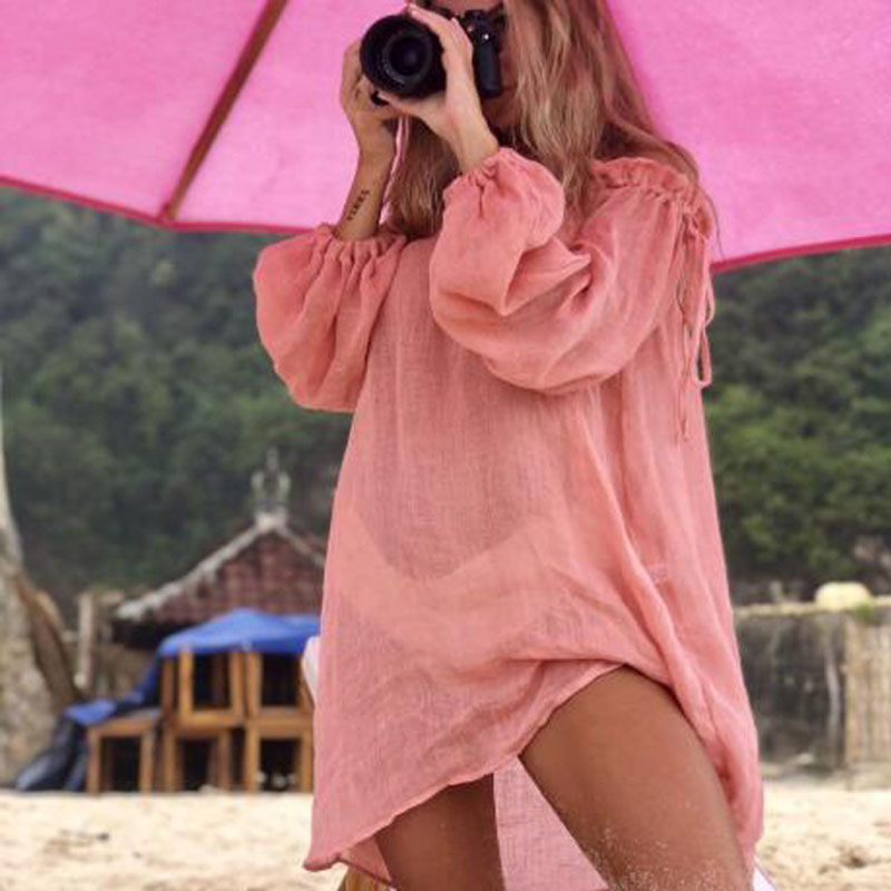 Sarong Pareo Wrap - Mới Mặc Đi Biển Bao-Bộ Lưu
