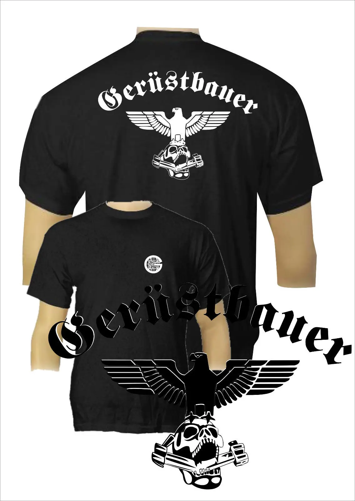 Summer Clothing Work - Summer Fashion Men T-shirt Scaffold Builders