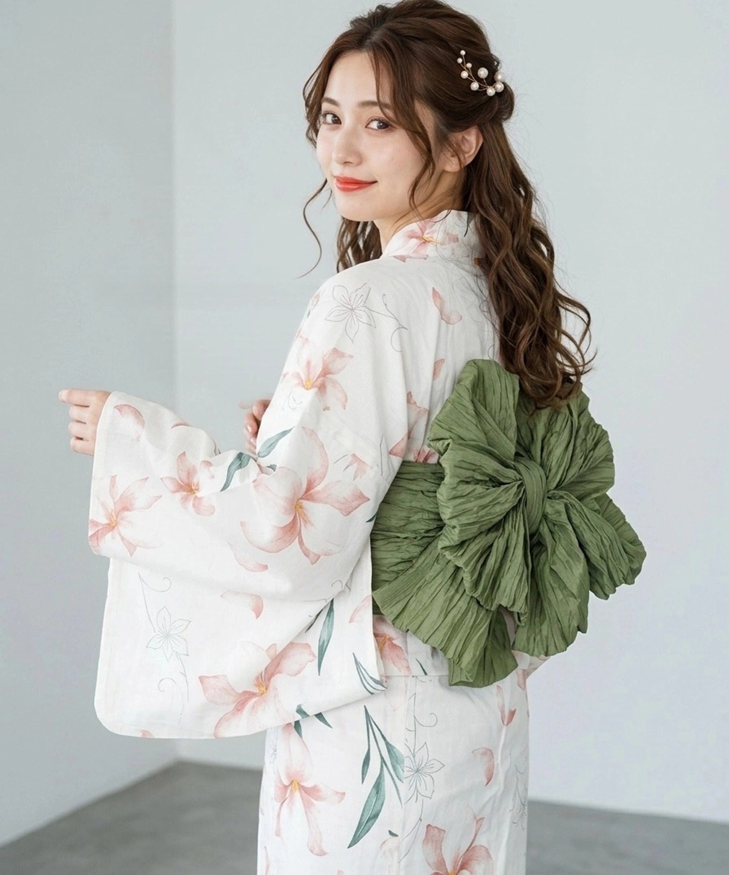 Summer Clothing Material - Traditional Yukata Kimono Cotton Linen Material