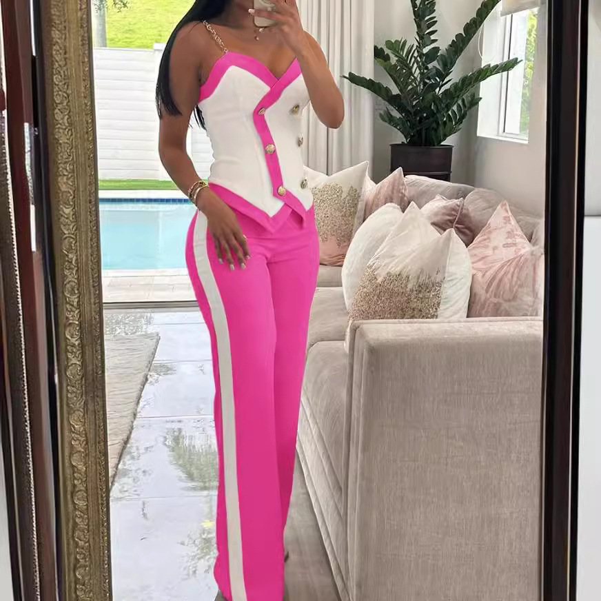 Women Side Striped Work Suit S - đánh giá và giá Summer Clothing Work
