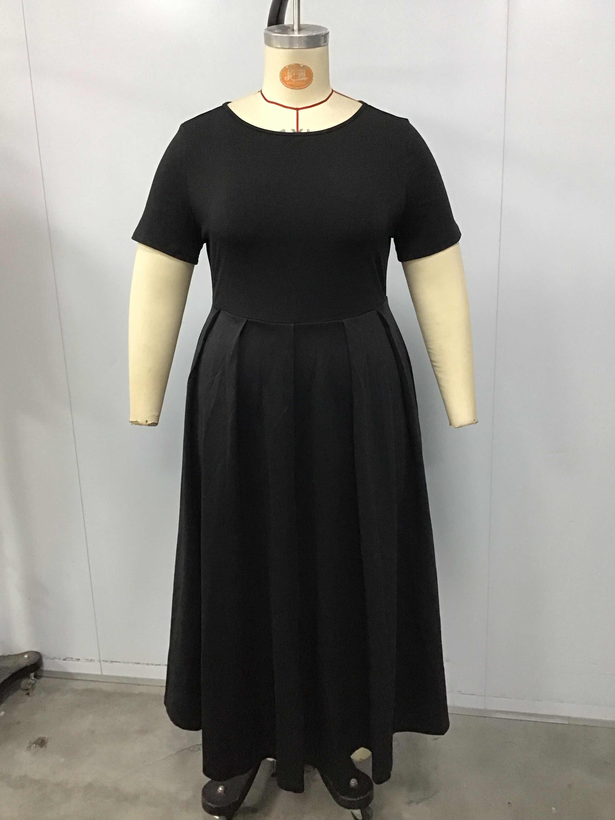 Women Plus Size Black Dress Sh - đánh giá và giá Summer Clothing For Older Women