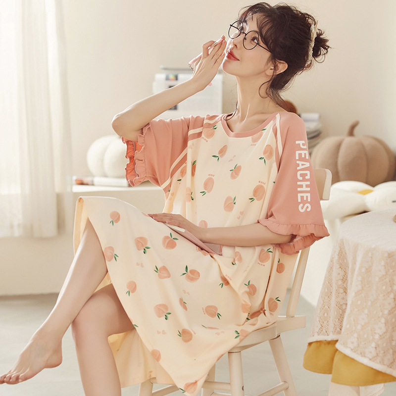 Summer Cute Women Sleepwear M- - đánh giá và giá Summer Clothing Young Women