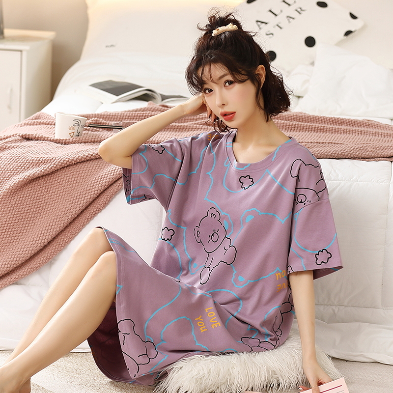 Summer Cute Women Sleepwear M- - đánh giá và giá Summer Clothing Young Women