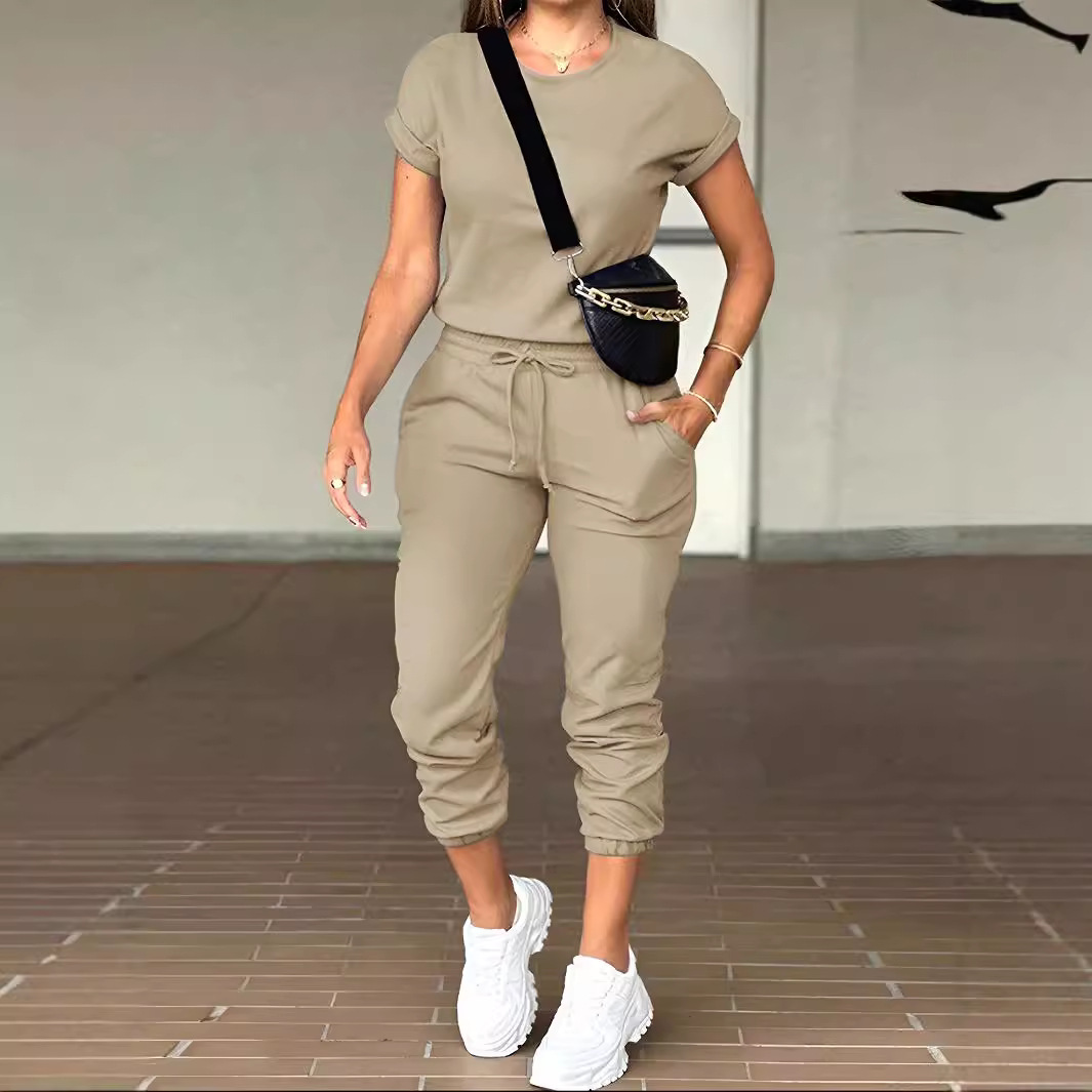 Pant Set Women Two Piece Sets  - đánh giá và giá Summer Clothing Work