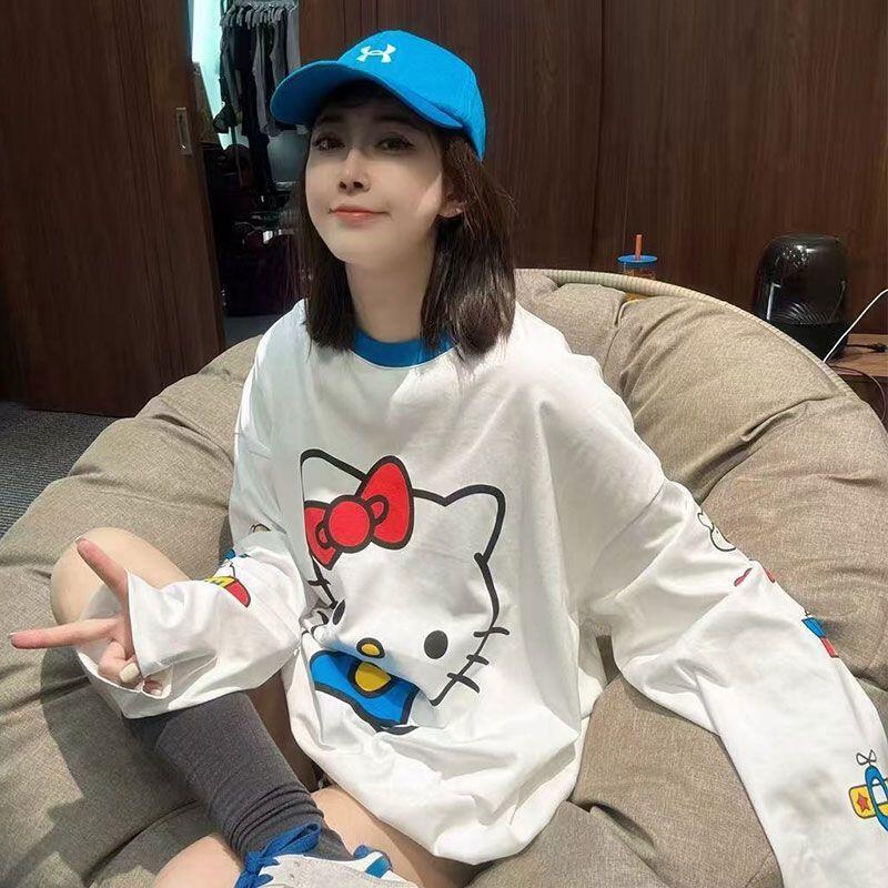 Long-Sleeved Hello Kitty Summe - đánh giá và giá Summer Clothing Styles For Women