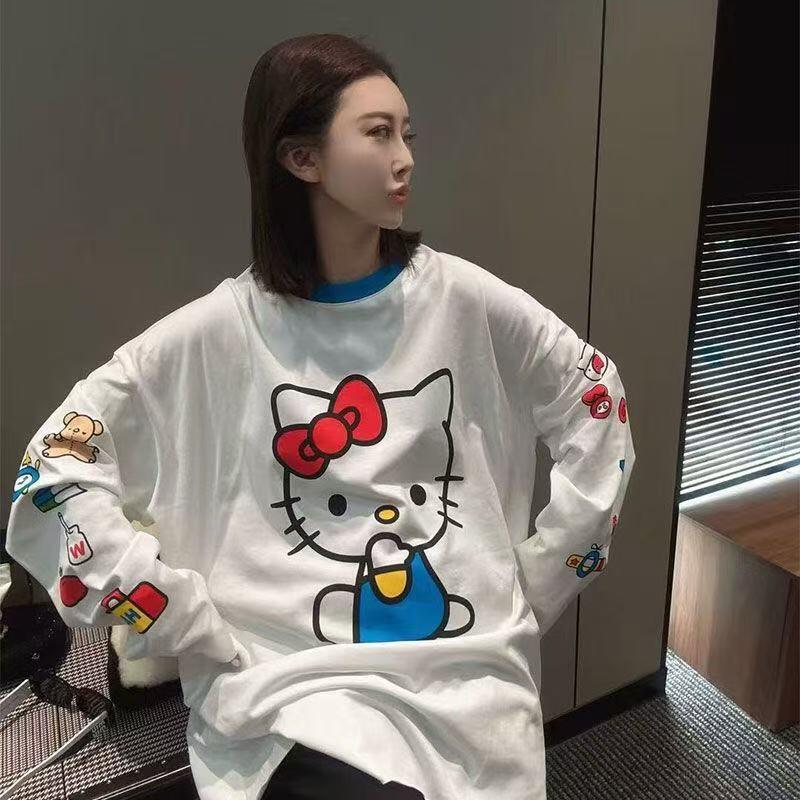 Long-Sleeved Hello Kitty Summe - đánh giá và giá Summer Clothing Styles For Women