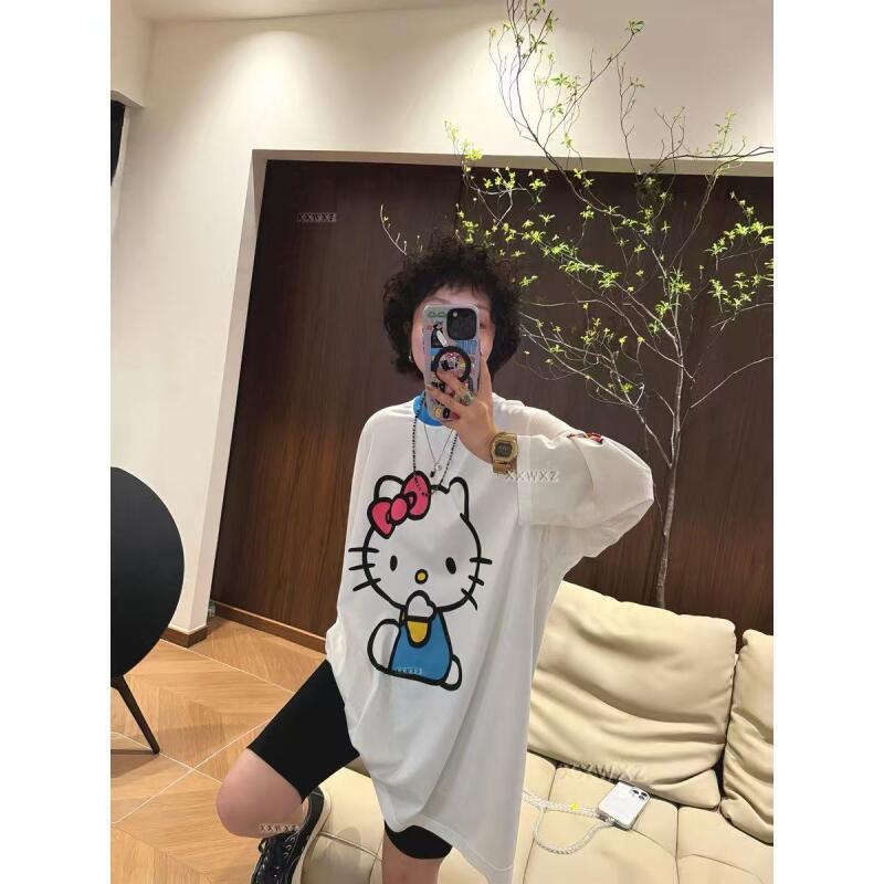 Long-Sleeved Hello Kitty Summe - đánh giá và giá Summer Clothing Styles For Women