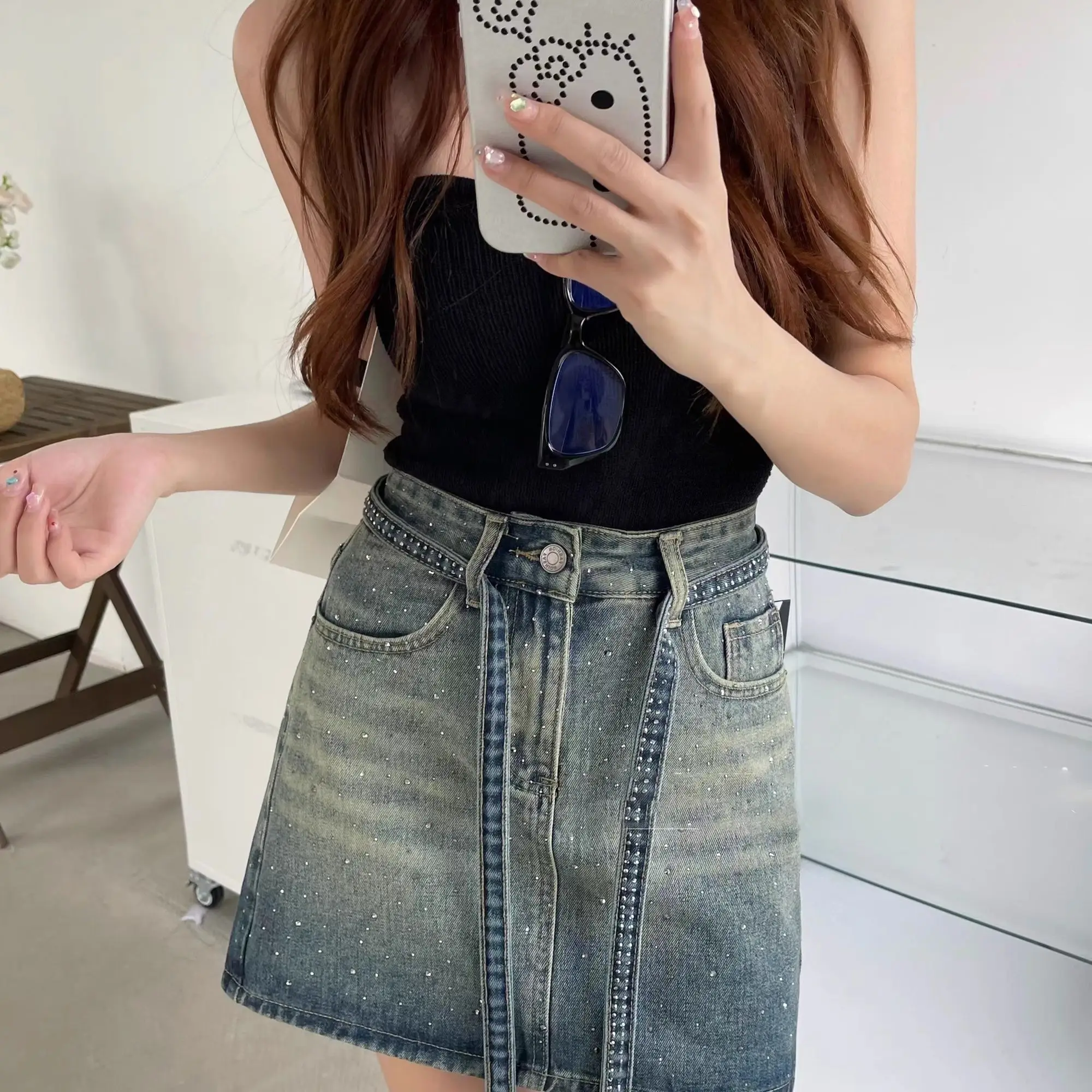 Jeans Skirts For Women Gradien - đánh giá và giá Summer Clothing Styles For Women