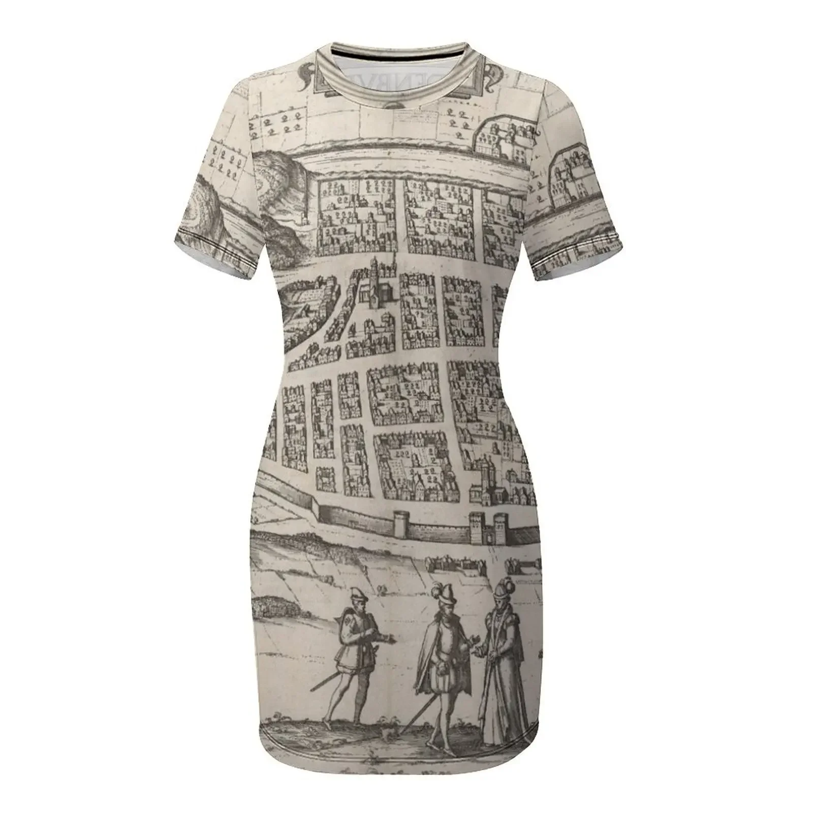 Vintage Map of Edinburgh Scotl - đánh giá và giá Summer Clothing Edinburgh