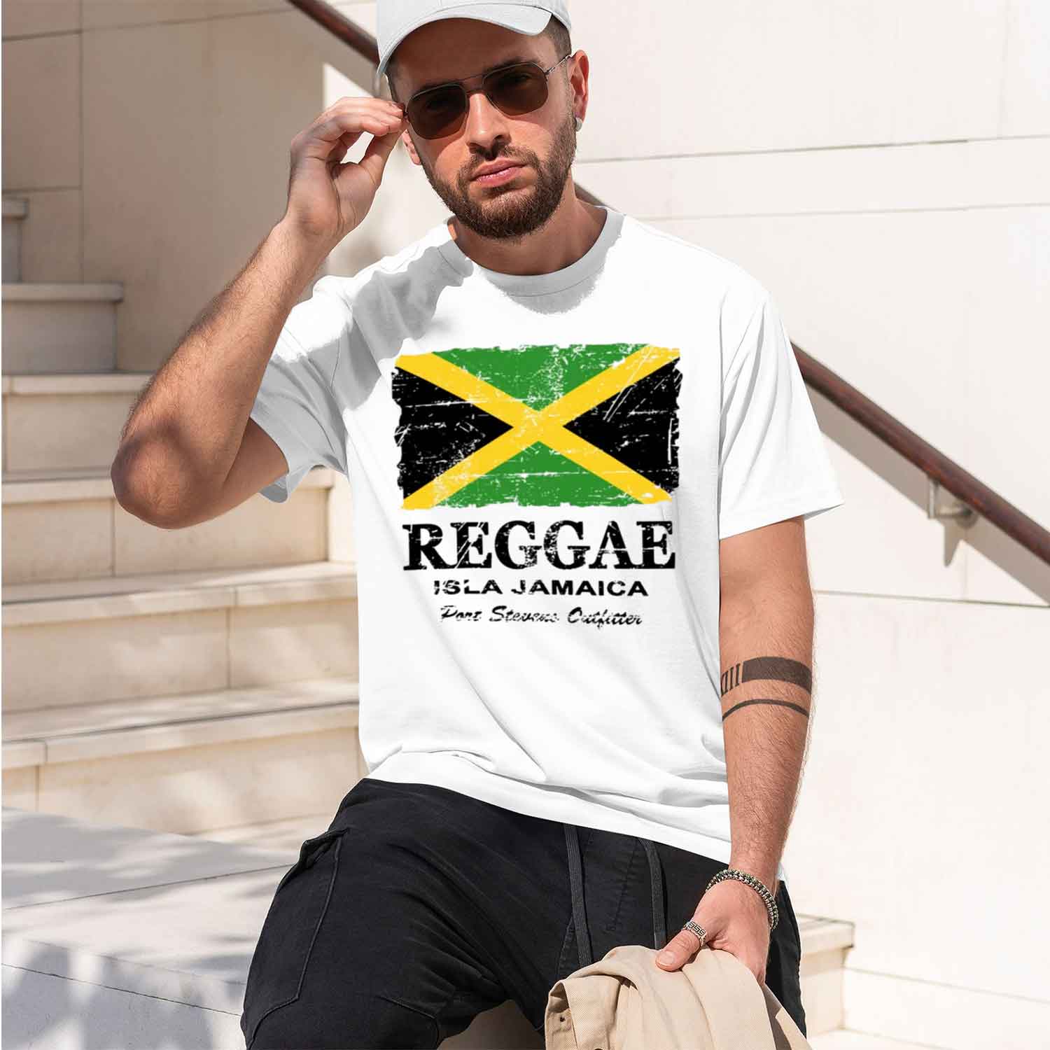 Rae Jamaa Flag T-shirt Vintage - đánh giá và giá Summer Rae Clothing