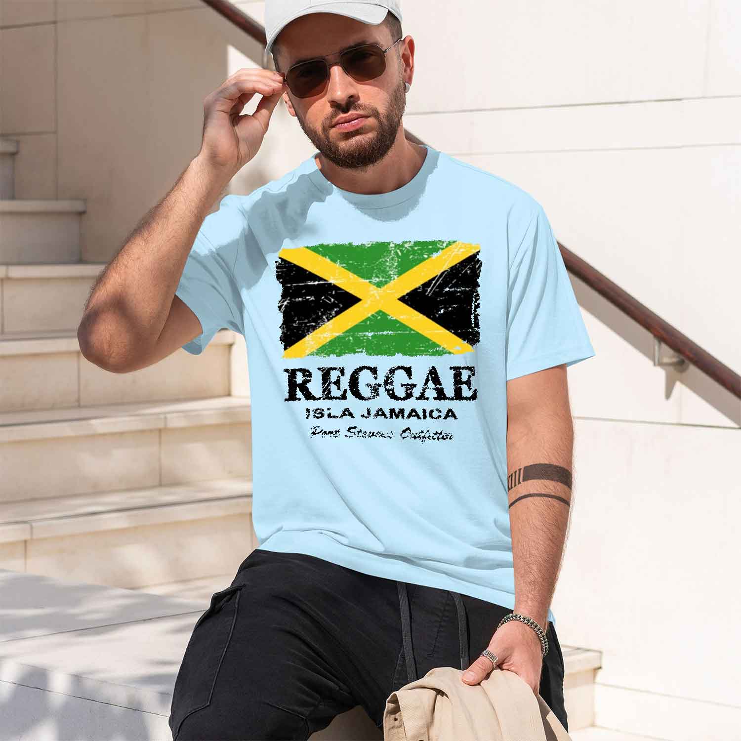 Rae Jamaa Flag T-shirt Vintage - đánh giá và giá Summer Rae Clothing