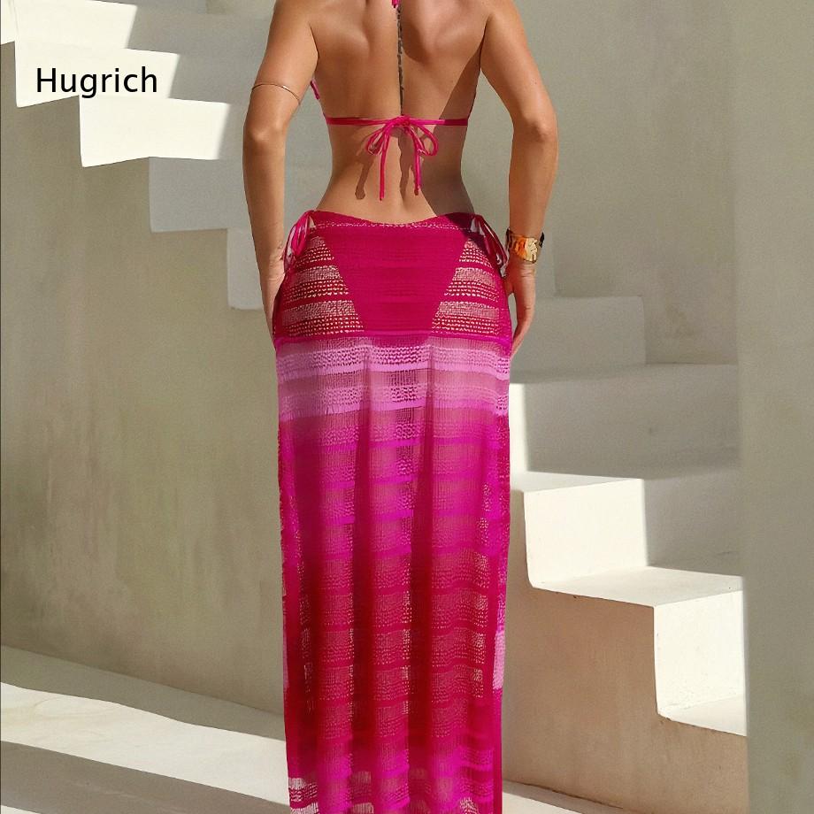 Women's Crochet Knit Bikini Co - đánh giá và giá Sarong Pareo Wrap