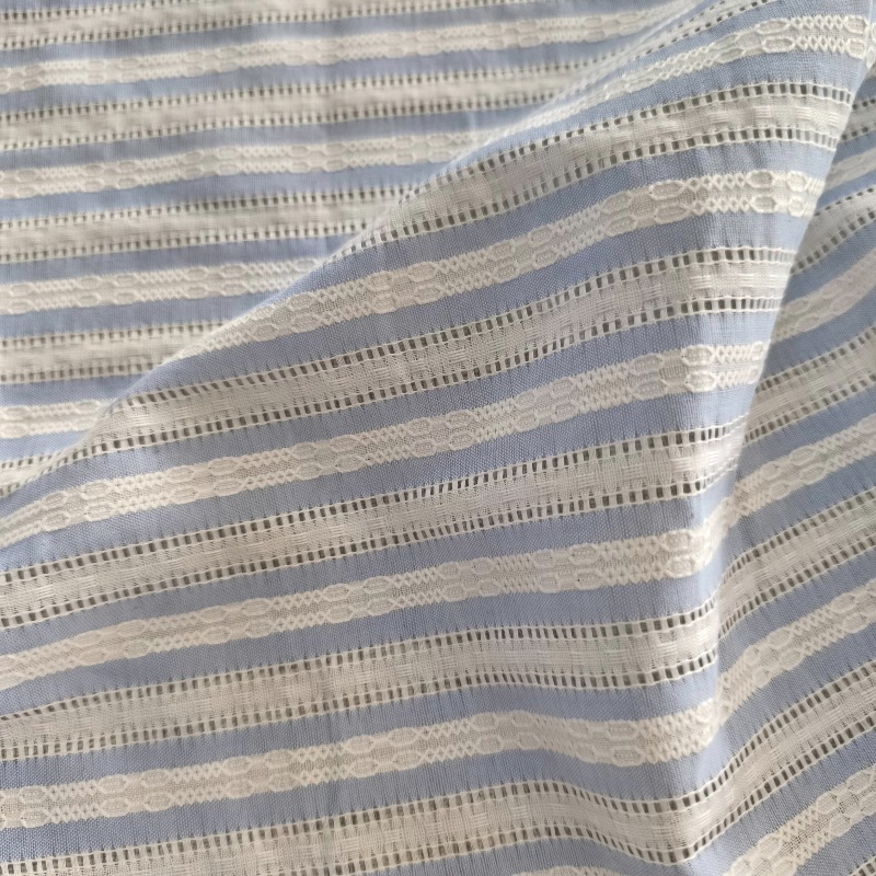 Korean Style Striped Openwork  - đánh giá và giá Summer Clothing Material