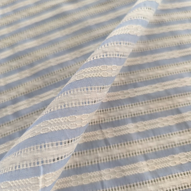 Korean Style Striped Openwork  - đánh giá và giá Summer Clothing Material