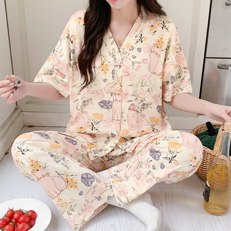 Women Pajamas Sets Spring Spri - đánh giá và giá Summer Clothing Young Women