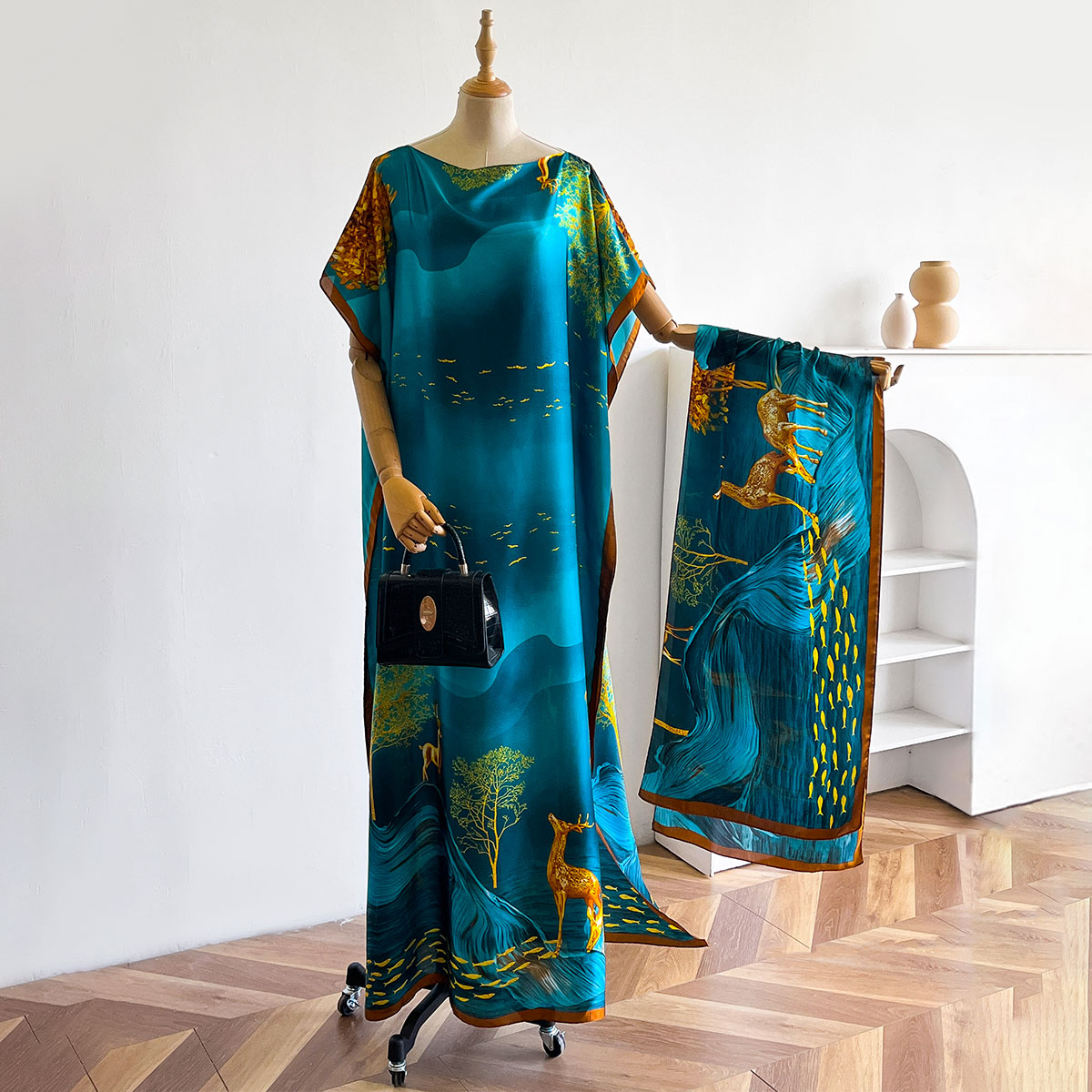 Women's Long Shawl Dubai Fashi - đánh giá và giá Summer Clothing For Older Women